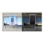 Double Sided Hanging Digital Window Display 43 inch
