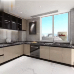 Cuisine Complete Modern Fitted Kitchen Wooden Complete Sets