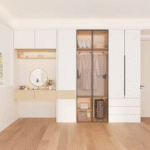 Custom Modern Bedroom Furniture Set with Freestanding Walk-in Closet ARL-ST036