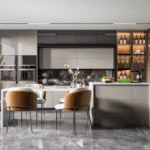 Custom-Size Modern Minimalist Kitchen Island Cabinet