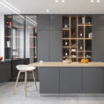 Customizable Modern Minimalist Kitchen Overall Cabinet ARL-SP2506003