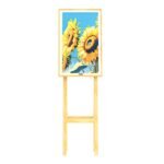Digital Wooden Easel Advertising Display 32-inch