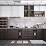 French Style Shaker Door for Kitchen Cabinets - Elegant Kitchen Furniture