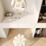 High-End Modern Wardrobe with Glass-Inserted Doors & LED-Lit Shelves ARL-STW006