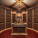 Home Bar Wine Cabinet - Home Interior Antique Wine Vanity Cabinet ARL-JG-13