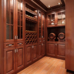 Home Furniture Living Room Solid Wood Red Wine Cabinet ARL-JG-10