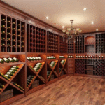 Home Furniture Living Room Solid Wood Red Wine Cabinet ARL-JG-10