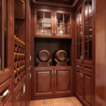 Home Furniture Living Room Solid Wood Red Wine Cabinet ARL-JG-10