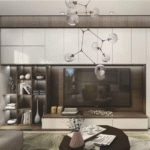 Home Living Room TV Cabinet Unit ARL-LZ20