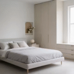 Minimalist Closet with Open Storage Area Space-Saving Design ARL-STW010