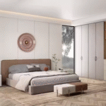 Minimalist Closet with Open Storage Area Space-Saving Design ARL-STW010