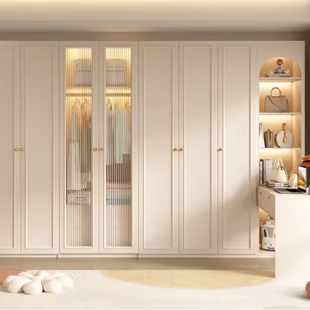 Minimalist Cream-Tone Wardrobe Set ARL-STW002