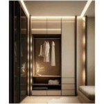 Minimalist Walk-in Closet with Custom Storage Solutions ARL-STW016