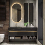 Modern American Floating Bathroom Vanity Cabinet