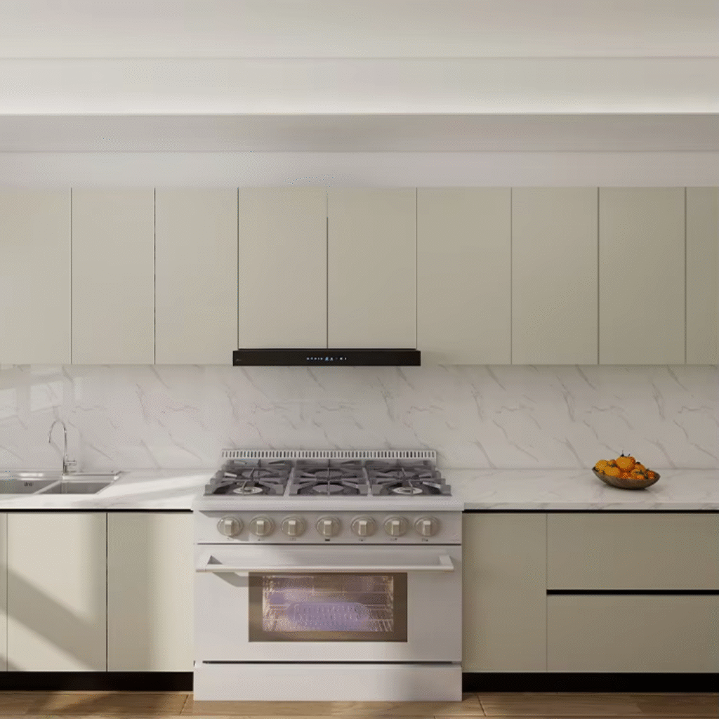 Modern Handle-less Kitchen Cabinet with Integrated Storage and Soft-Close Mechanism ARL-SPK250627002