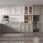 Modern Kitchen Cabinet with Island Furniture Design
