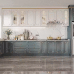 Modern Kitchen Cabinet with Island Furniture Design