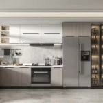 Modern Kitchen Cabinet with Solid Wood Carcase ARL-2021323-A