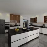 Modern Style Modular Kitchen Island ARL-SPK25062710