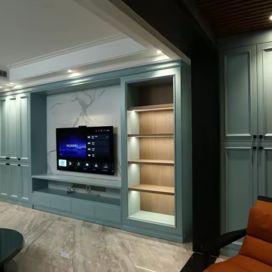 New Model Wooden Particle Board TV Cabinet Showcase ARL-LZP12