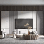 Wall TV Cabinet Designs Modern Wooden Wall Unit for Living Room & Bedroom