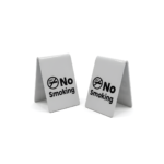 Acrylic No Smoking Table Signs 2-Pack ARL-NS-TS