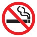 No Smoking Logo Vinyl Sticker ARL-NSLS