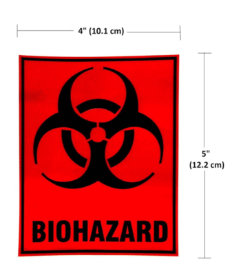 Outdoor/Indoor Safety Warning Sign Label Vinyl Sticker ARL-BS