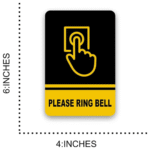 Please Ring The Bell Acrylic Sign ARL-PRBA