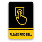 Please Ring The Bell Aluminum Sign ARL-PRBAL