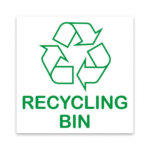 Recycling Bin Stickers