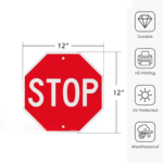 STOP Traffic Sign ARL-SSA-12