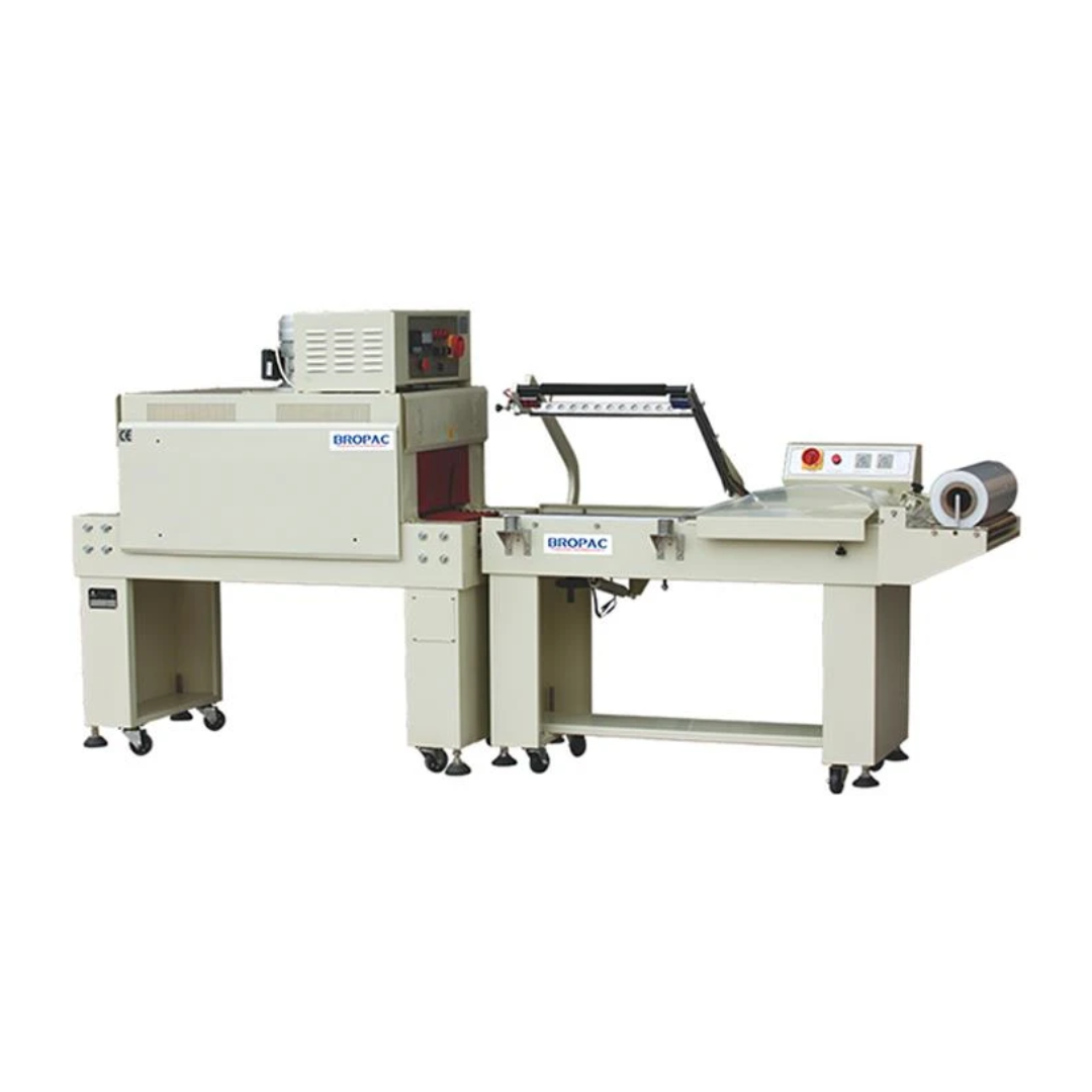 Semi-automatic L-Bar Sealer & Shrink Packager Economy Model ARL-FQL450A + BSD4525A
