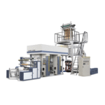 Two-Color Biodegradable Ink Printing Film Blowing Unit