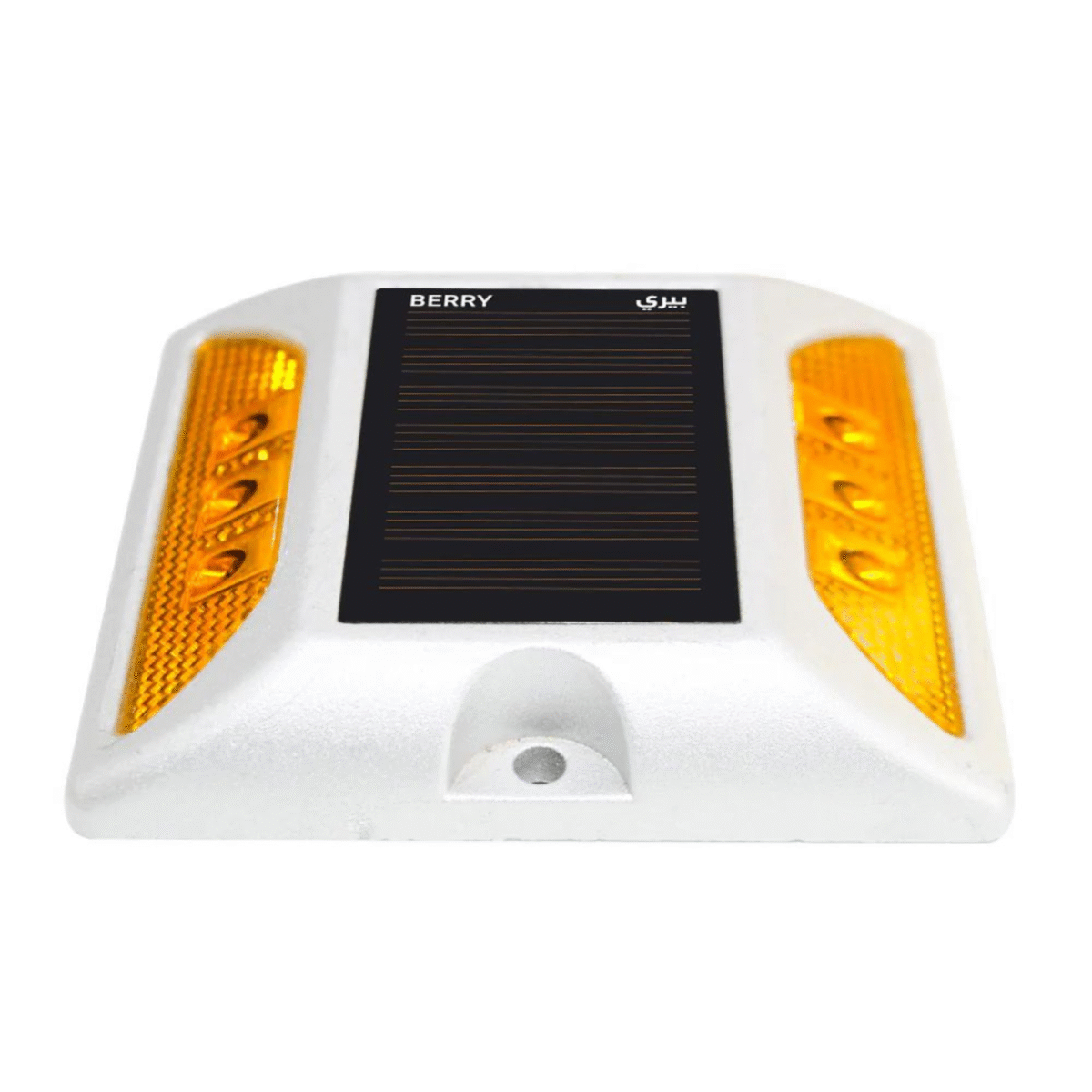 Aluminum Solar Road Studs with High-Visibility LEDs | Model: ARL-CH 1010 R