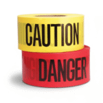 Danger Tape Roll - Flexible, Extreme Temperature-Resistant Safety Barrier