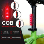 Super Bright USB Rechargeable Bike Lights Set _ Model_ ARL-BL-300L (2)