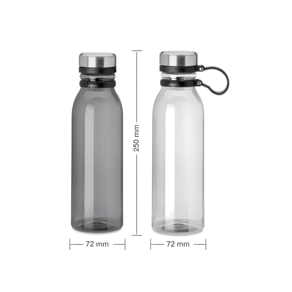 Transparent Bottles (800ml) - SS Lid with Carry Handle, rPET Eco-Friendly _ Model_ 800ML-RPET-SS (4) Searching for a reliable way to stay hydrated while minimizing environmental impact? The Transparent Bottle (800ml) is a premium hydration solution engineered for both style and functionality. Made from recycled PET (rPET), this bottle directly addresses the need for a solution that reduces plastic waste and is lightweight and durable for everyday use.