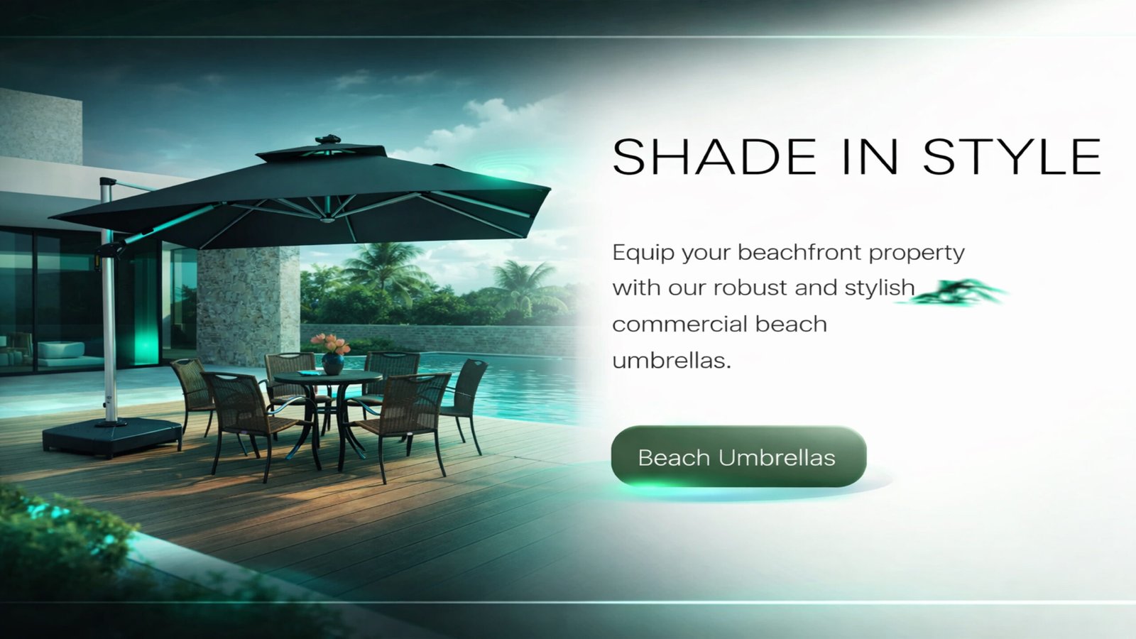 Arab Land Solutions And ARL Solutions Beach Umbrellas