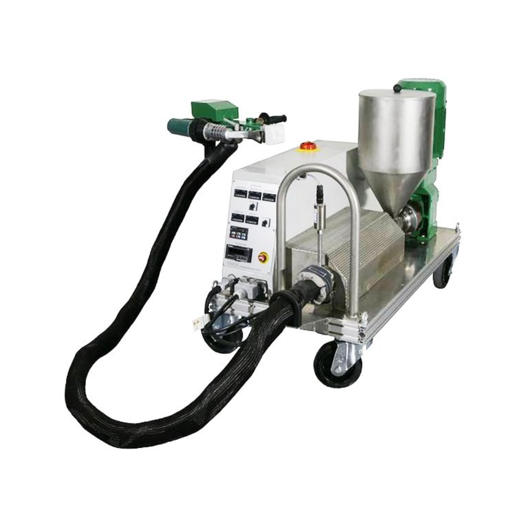 HS28 | Heated hose extruder | Ultra-High Output Industrial Extruder