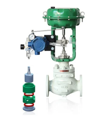 Cage Single Seat Soft Seal Shut-Off Valve ARL-DN10-600