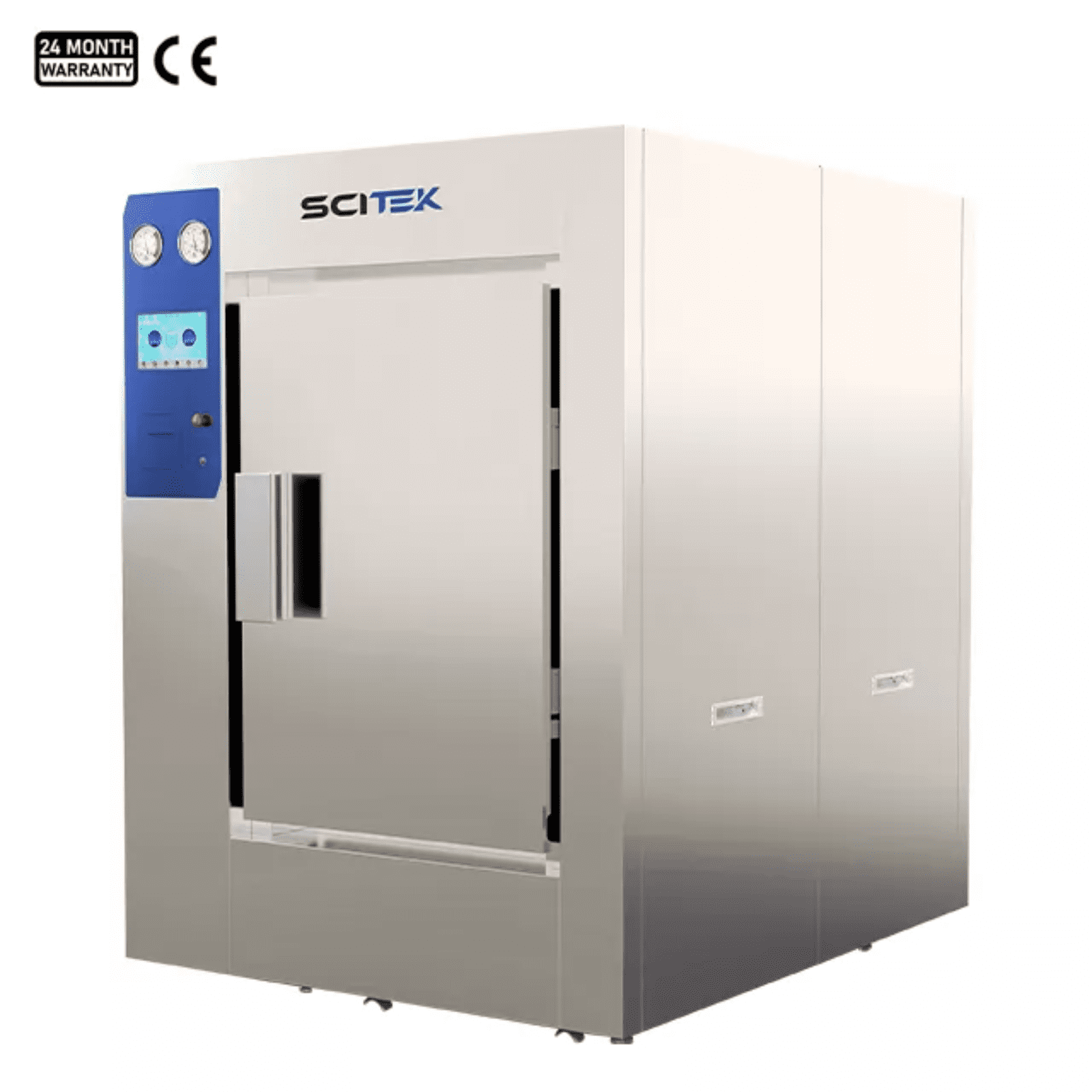 Horizontal Pulse Vacuum Autoclave, Motorised Door Horizontal Pulse Vacuum Autoclave, Motorised Door