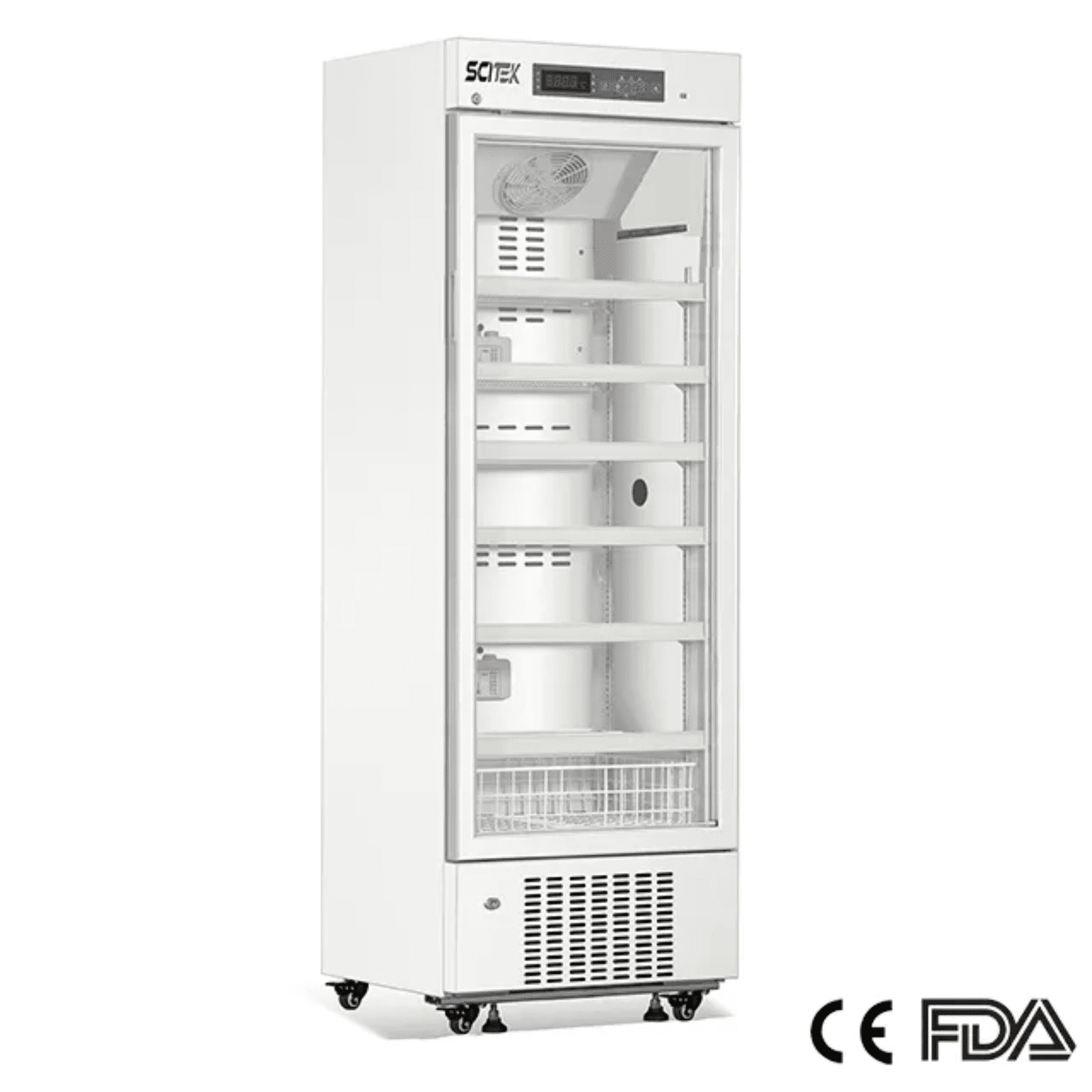 Medical Refrigerator with Glass Door, Auto Defrost (2) Medical Refrigerator with Glass Door, Auto Defrost