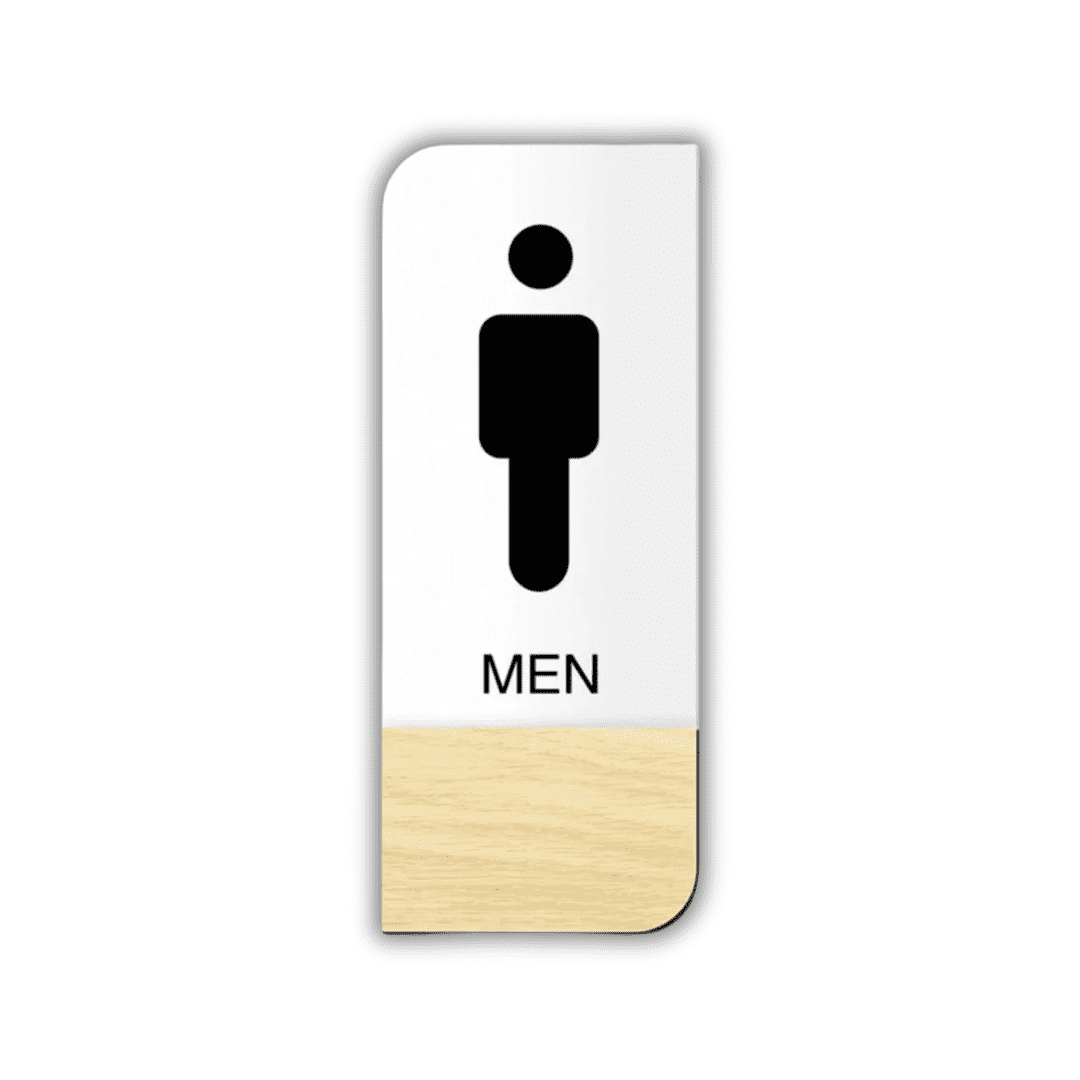 ARL Solutions Men Toilet Washroom Signage ARL Solutions Men Toilet Washroom Signage